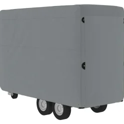 vidaXL Paardentrailerhoes 334x148x230 cm vliesvlies grijs