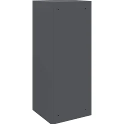 vidaXL Pakket inwerp box met opslag Antraciet 41 x 38 x 103 cm Staal