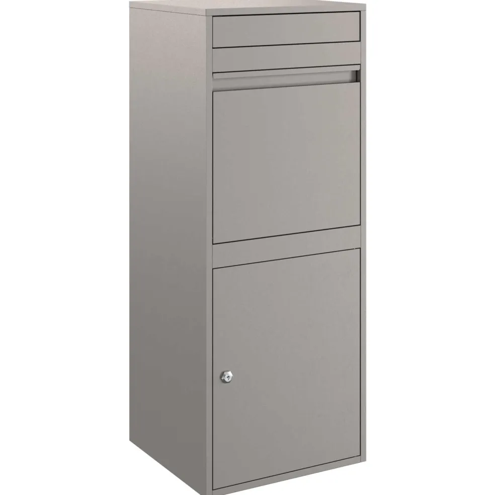 vidaXL Pakket inwerp box Roestkleurig 41 x 38 x 103 cm weervast staal