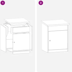 vidaXL Pakket inwerp box Roestig 47,5 x 38 x 59 cm weervast staal
