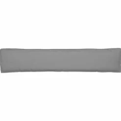 vidaXL Palet Kussen Grijs 200 x 40 x 8 cm Oxford Stof