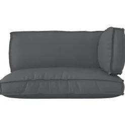 vidaXL Pallet Kussen Set Oxford Stof Antraciet 120 x 80 x 52 cm