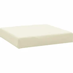 vidaXL Palletkussens 3 st oxford stof crèmewit