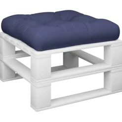 vidaXL Palletkussen 58x58x10 cm oxford stof marineblauw