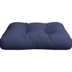 vidaXL Palletkussen 58x58x10 cm oxford stof marineblauw