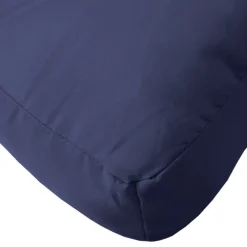 vidaXL Palletkussen 58x58x10 cm oxford stof marineblauw