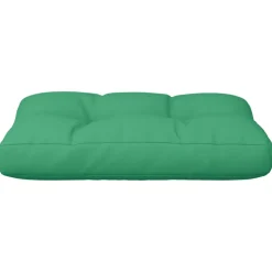 vidaXL Palletkussen 50x40x12 cm stof groen