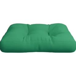 vidaXL Palletkussen 50x50x12 cm stof groen