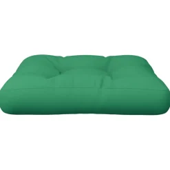 vidaXL Palletkussen 50x50x12 cm stof groen