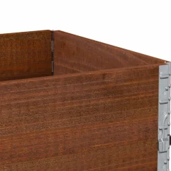 vidaXL Palletopzetranden 3 st 80x60 cm massief grenenhout bruin