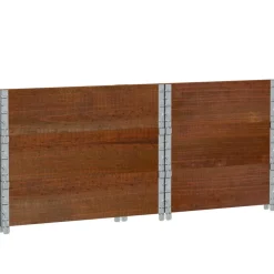 vidaXL Palletopzetranden 3 st 80x60 cm massief grenenhout bruin