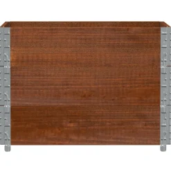 vidaXL Palletopzetranden 3 st 80x60 cm massief grenenhout bruin