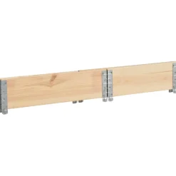 vidaXL Palletopzetrand 60x80 cm massief grenenhout