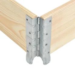 vidaXL Palletopzetrand 60x80 cm massief grenenhout