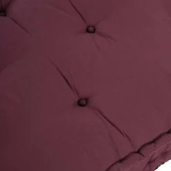 vidaXL Pallet Sofa Kussen Bordeaux 120 x 80 x 12 cm Stof
