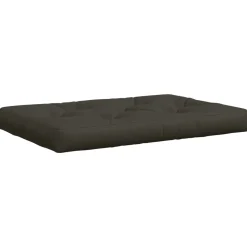 vidaXL Pallet Zitkussen VIANEN 100% Polyester Antraciet