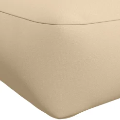 vidaXL Pallet Zitkussen VIANEN 100% Polyester Crèmekleurig