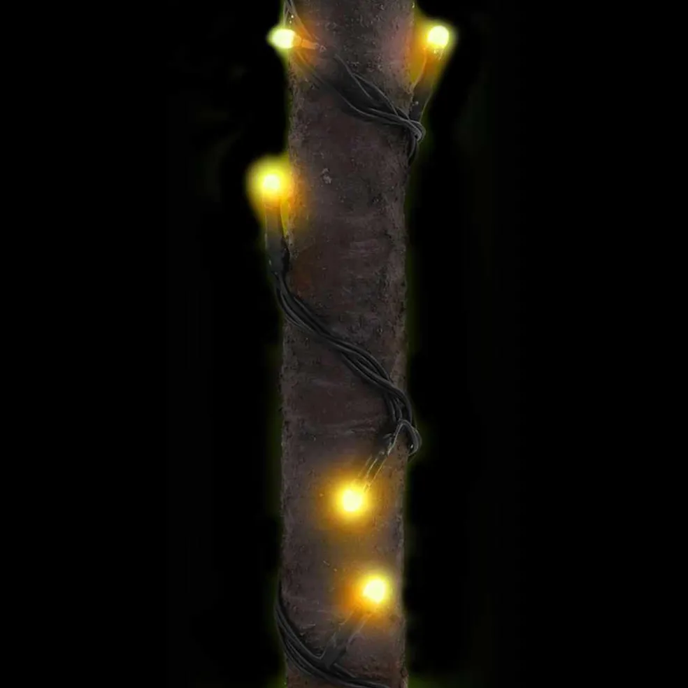 vidaXL Palmboom LED 72 LED's warmwit 120 cm