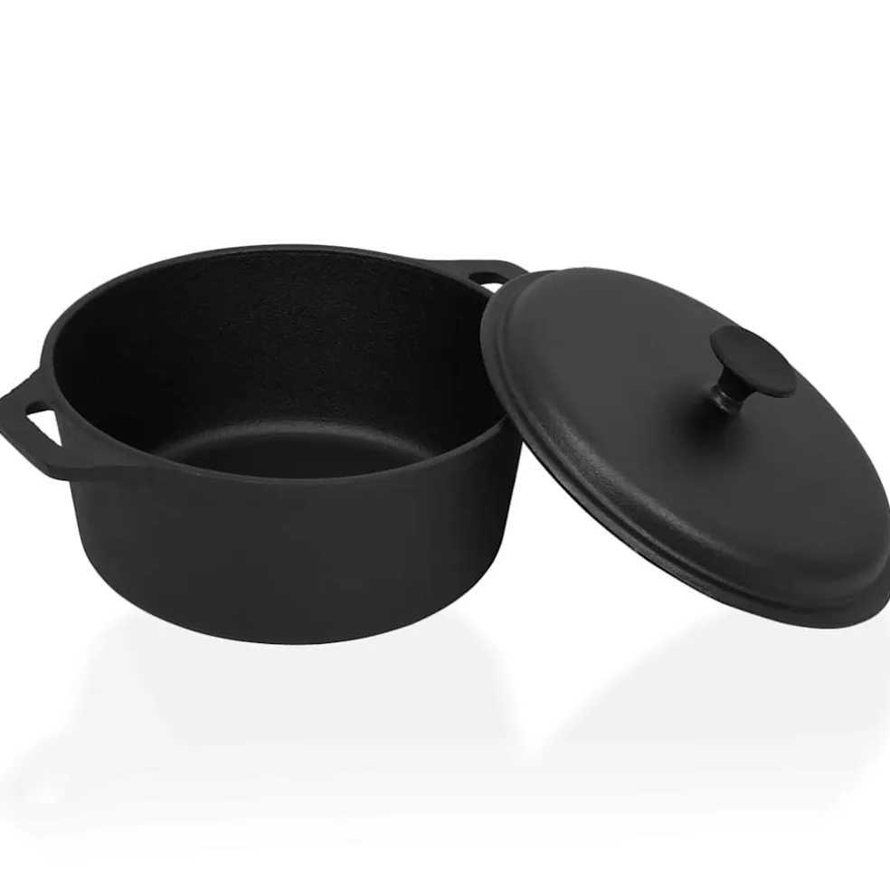 vidaXL Pan Ø26,5 cm gietijzer