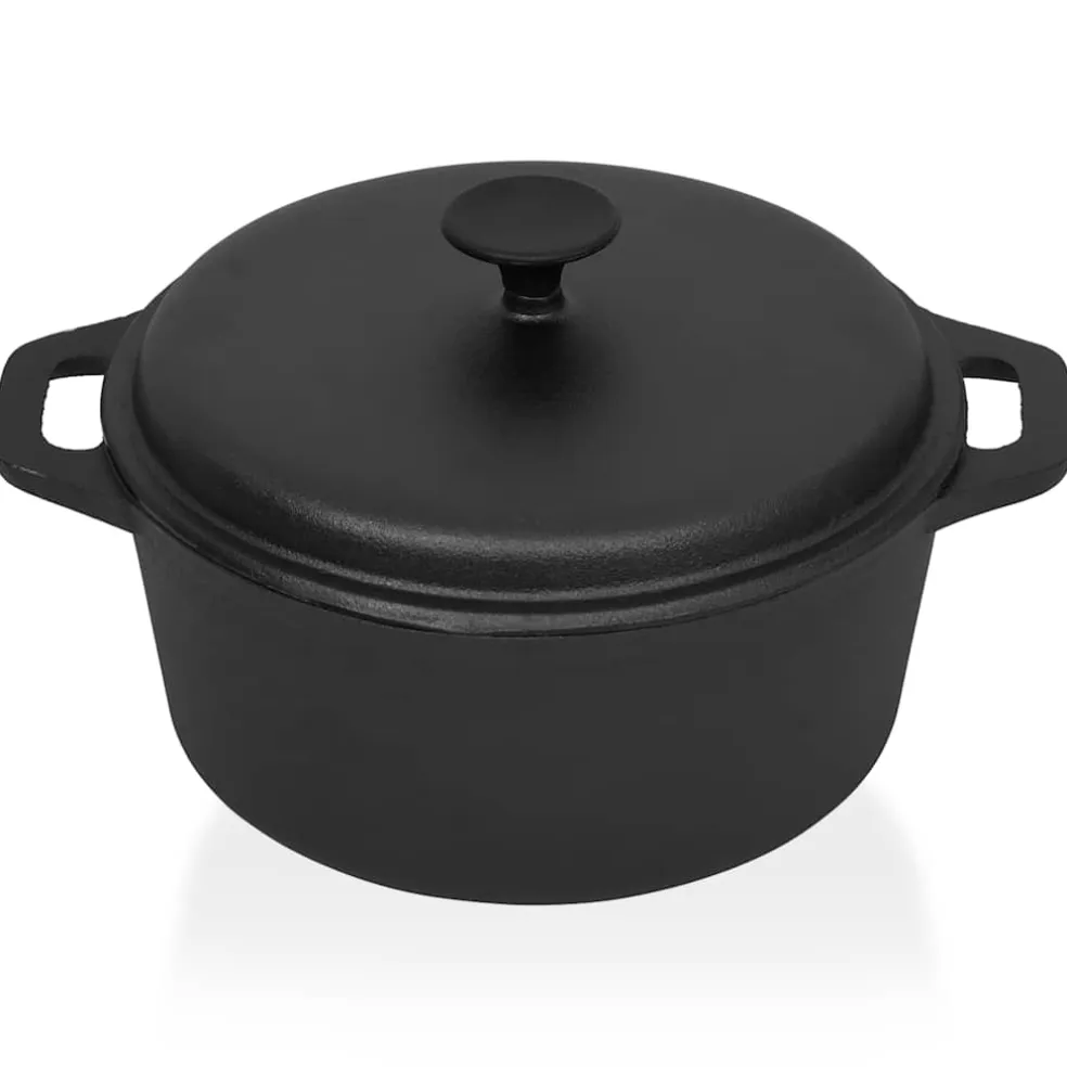 vidaXL Pan Ø26,5 cm gietijzer