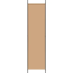 vidaXL 3-Panel Room Divider Beige 150 x 200 cm Stof