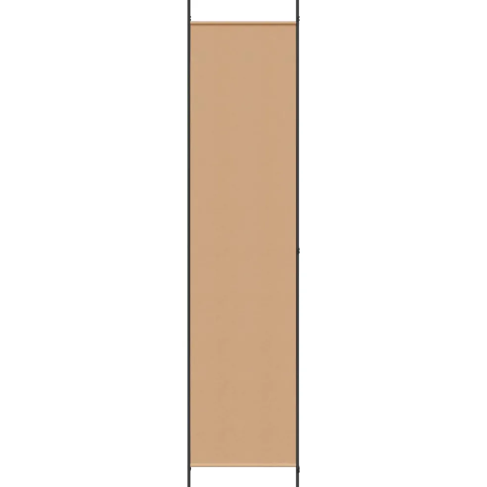 vidaXL 3-Panel Room Divider Beige 150 x 220 cm Stof