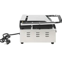 vidaXL Panini grill gegroefd 2200 W 43x30,5x20 cm