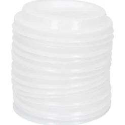 vidaXL Papieren koffiebekerdeksels Ø60 mm 4oz 1000 st kunststof wit