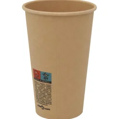 vidaXL Papieren koffiekopjes 1000 st 16oz 400 ml bruin