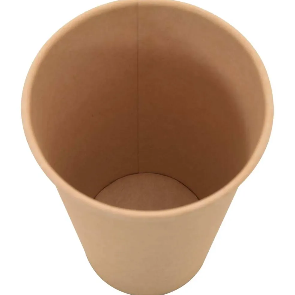 vidaXL Papieren koffiekopjes 1000 st 16oz 400 ml bruin