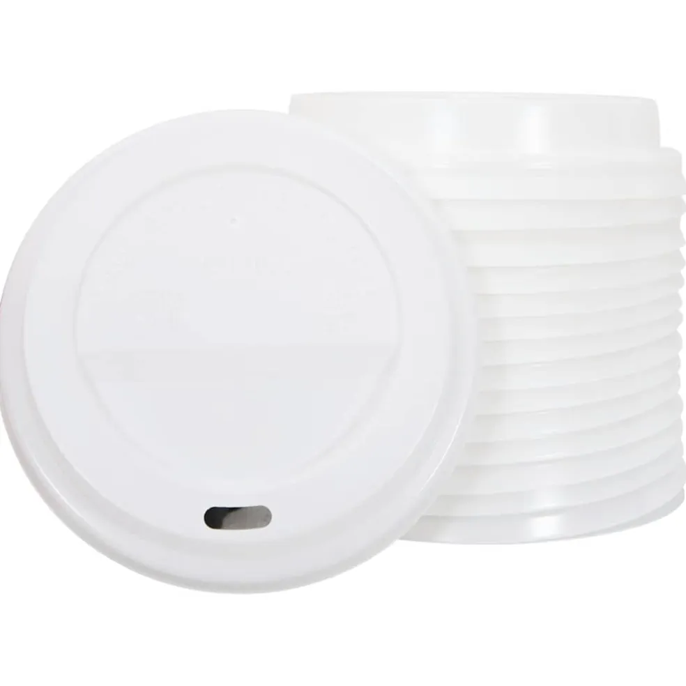 vidaXL Papieren koffiekopjes met deksel 1000 st 4oz 100 ml