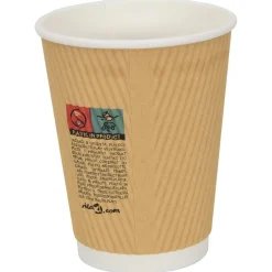 vidaXL Papieren koffiekopjes met deksel 1000 st 8oz 240 ml