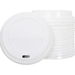 vidaXL Papieren koffiekopjes met deksel 1000 st 12oz 300 ml