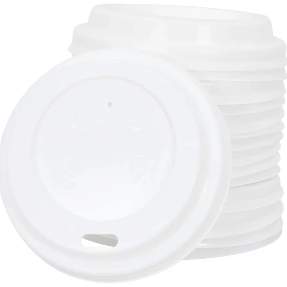 vidaXL Papieren koffiekopjes met deksel 1000 st 4oz 100 ml