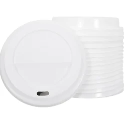 vidaXL Papieren koffiekopjes met deksel 1000 st 12oz 300 ml
