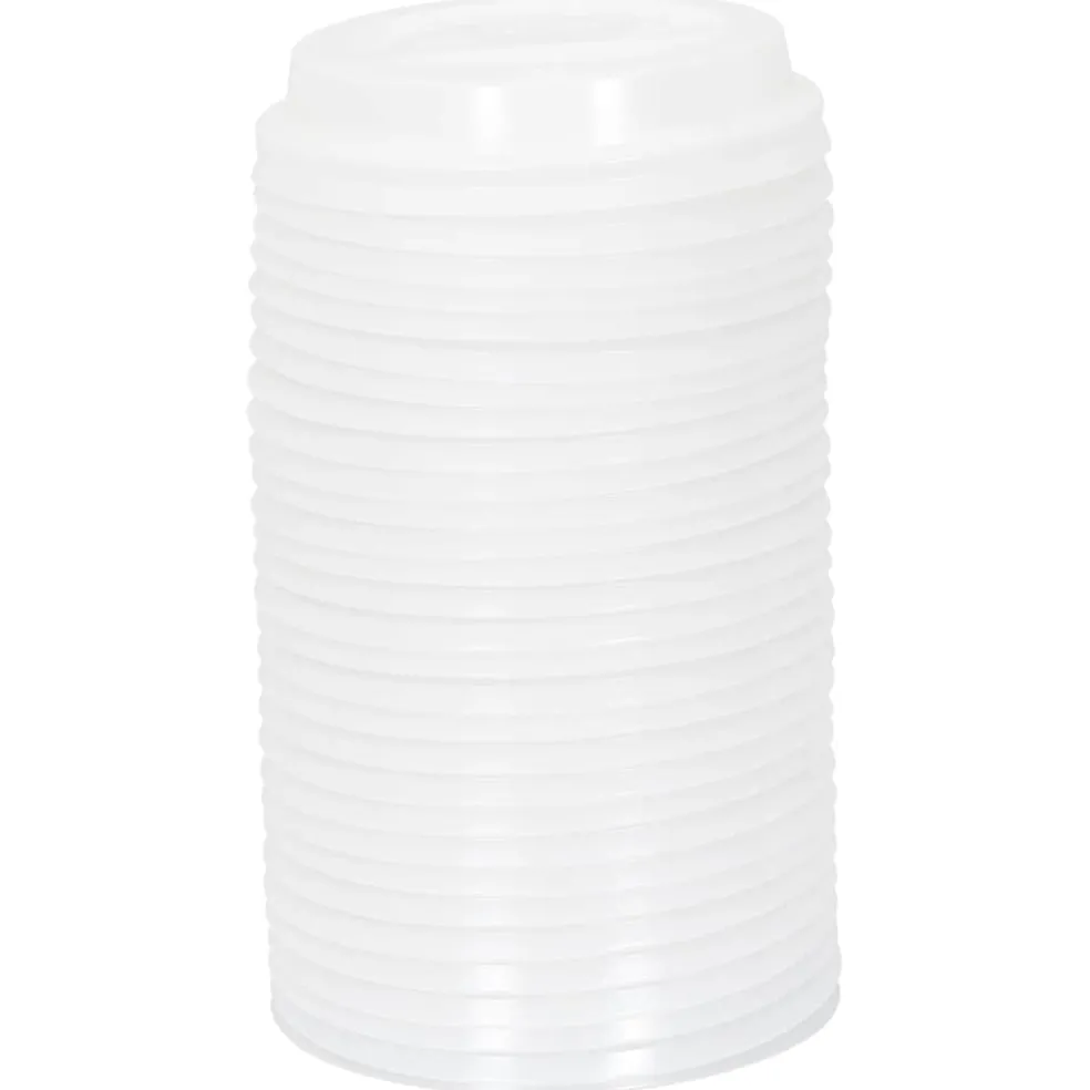 vidaXL Papieren koffiekopjes met deksel 1000 st 16oz 400 ml