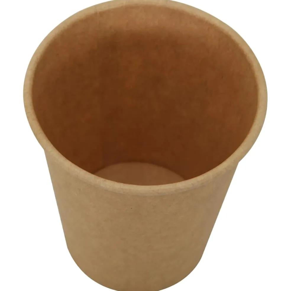 vidaXL Papieren koffiekopjes 500 st 16oz 400 ml bruin