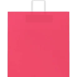 vidaXL Papieren zakken 50 st met hengsels 45x17x48 cm roze