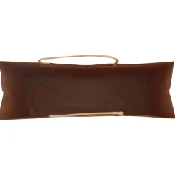 vidaXL Papieren zakken 50 st met hengsels 32x12x42 cm bruin
