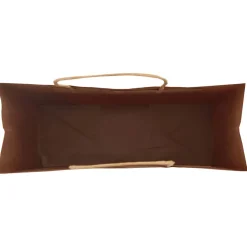 vidaXL Papieren zakken 250 st met hengsels 45x17x48 cm groen