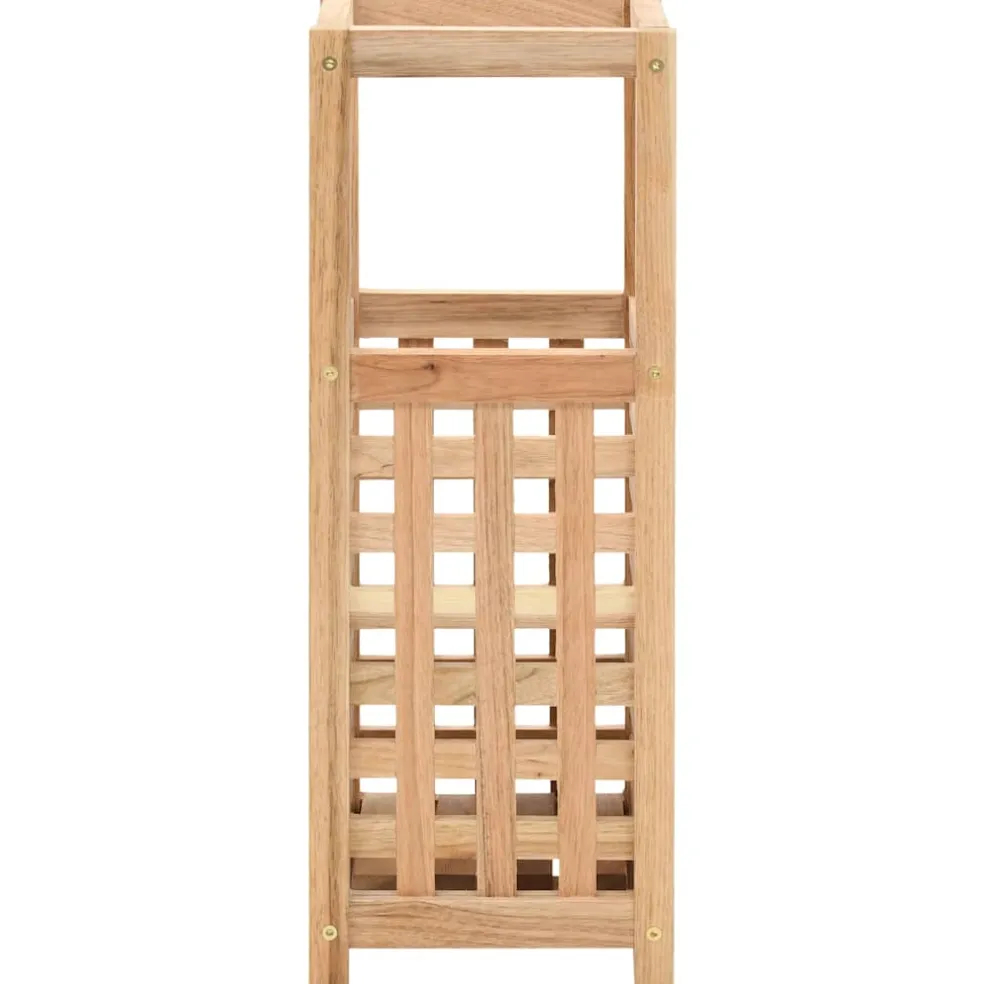 vidaXL Paraplubak 18x18x50 cm massief walnotenhout