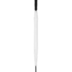 vidaXL Paraplu 130 cm wit