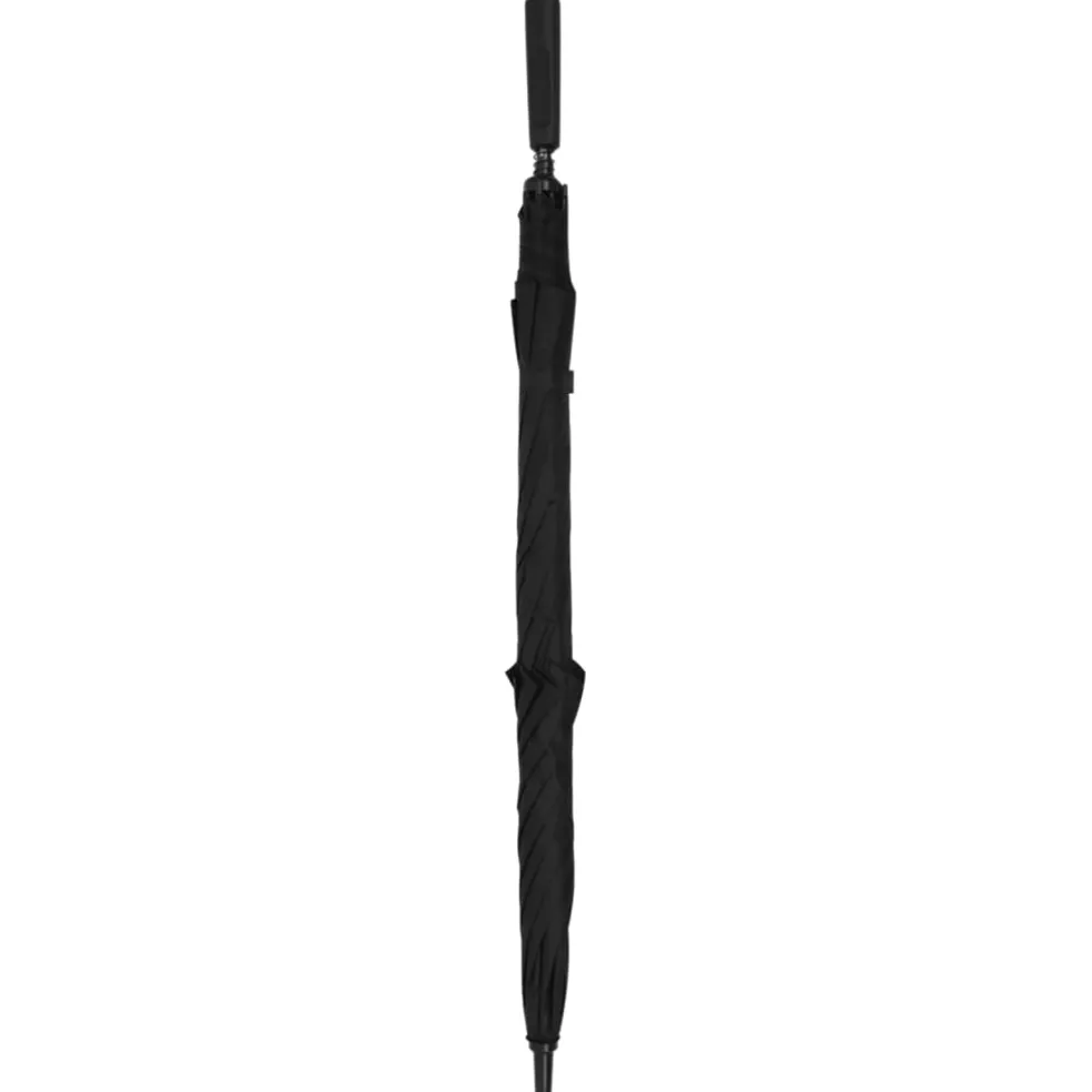 vidaXL Paraplu 130 cm zwart