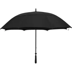vidaXL Paraplu 130 cm zwart