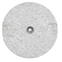 vidaXL Parasolvoet rond 20 kg graniet