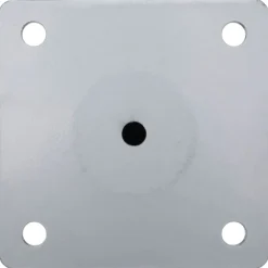 vidaXL Parasolvoet voor Ø38/48 mm stok staal zilverkleurig