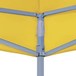vidaXL Partytentdak 270 g/m² 3x3 m geel