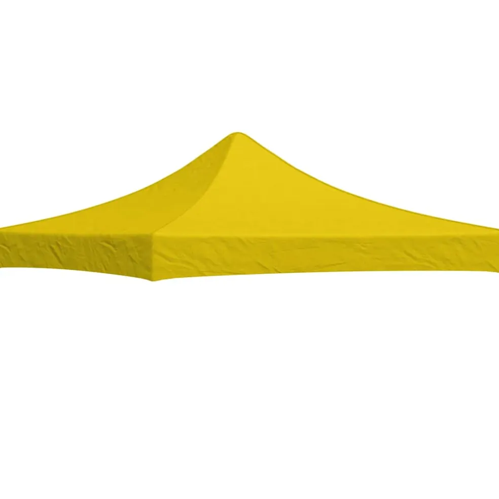 vidaXL Partytentdak 270 g/m² 3x3 m geel
