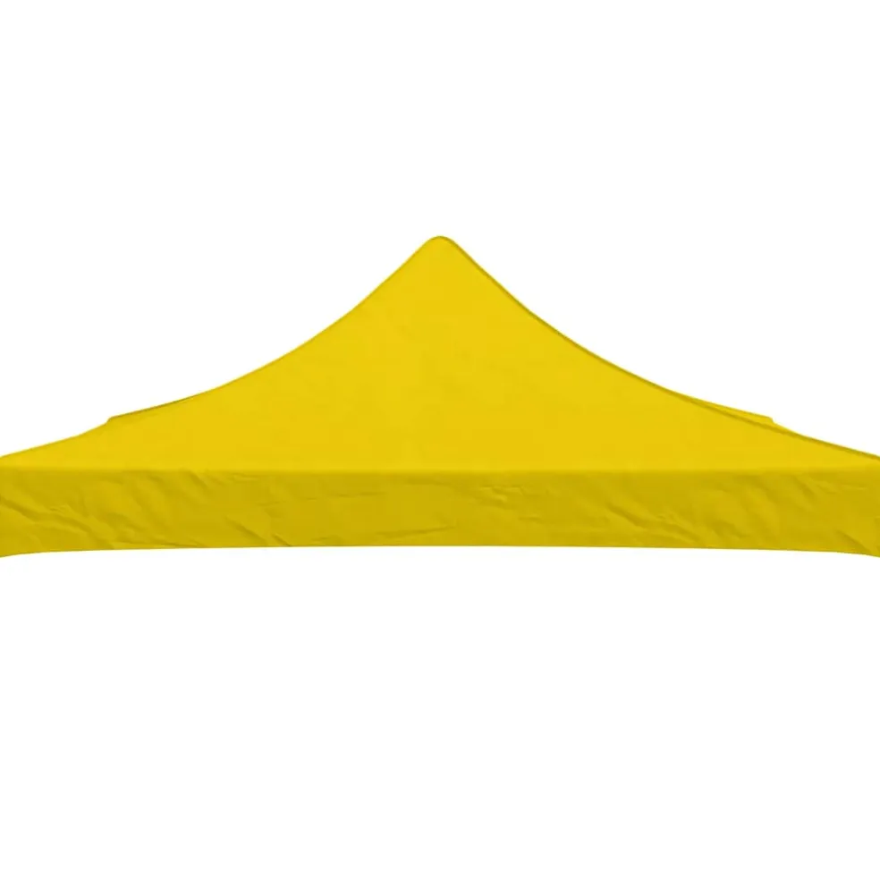 vidaXL Partytentdak 270 g/m² 3x3 m geel