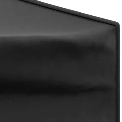 vidaXL Partytent inklapbaar met zijwanden 2x2 m zwart